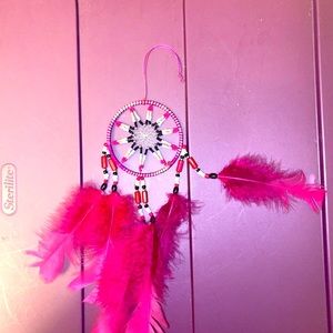 Pink dream catcher